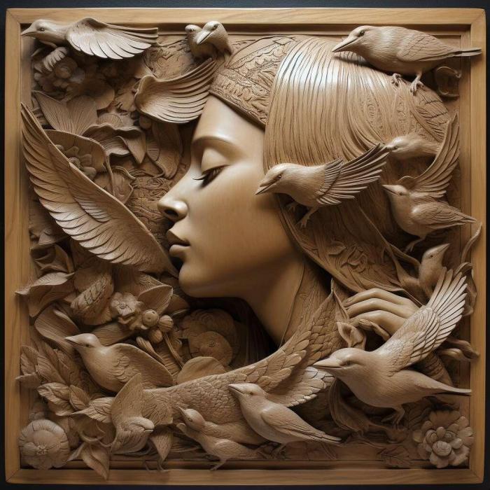 نموذج ثلاثي الأبعاد لآلة CNC 3D Art 